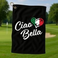 Ciao Bella Italian Golf Towel thumb 1