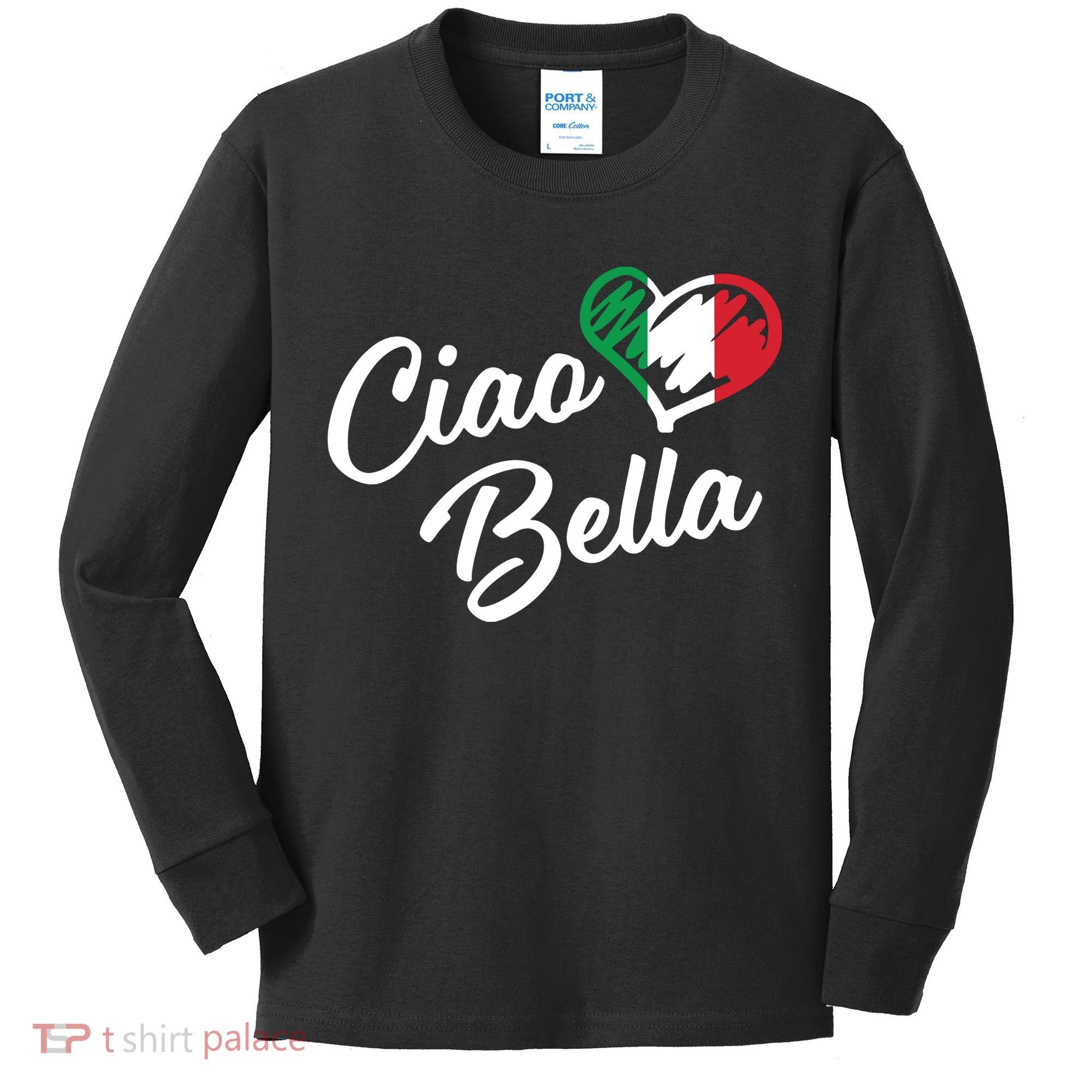 Ciao Bella Italian Kids Long Sleeve Shirt