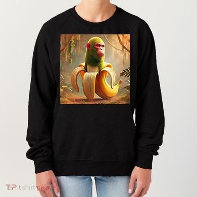 Chimpanzini Bananini - Italian Brainrot Meme Women's Sweatshirt
