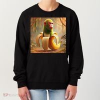 Chimpanzini Bananini - Italian Brainrot Meme Women's Sweatshirt thumb 0