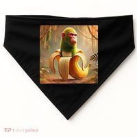 Chimpanzini Bananini - Italian Brainrot Meme USA-Made Doggie Bandana thumb 0