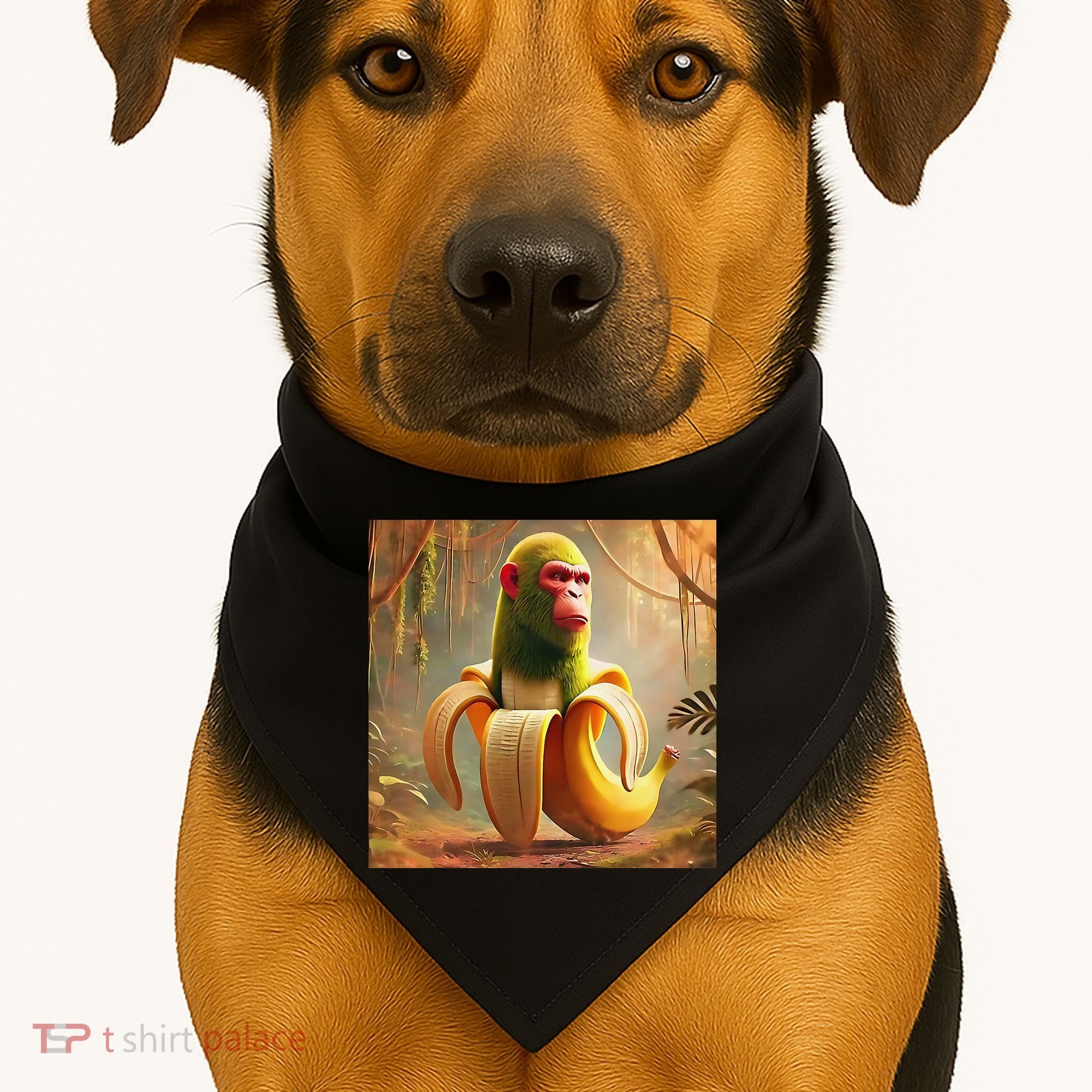 Chimpanzini Bananini - Italian Brainrot Meme USA-Made Doggie Bandana