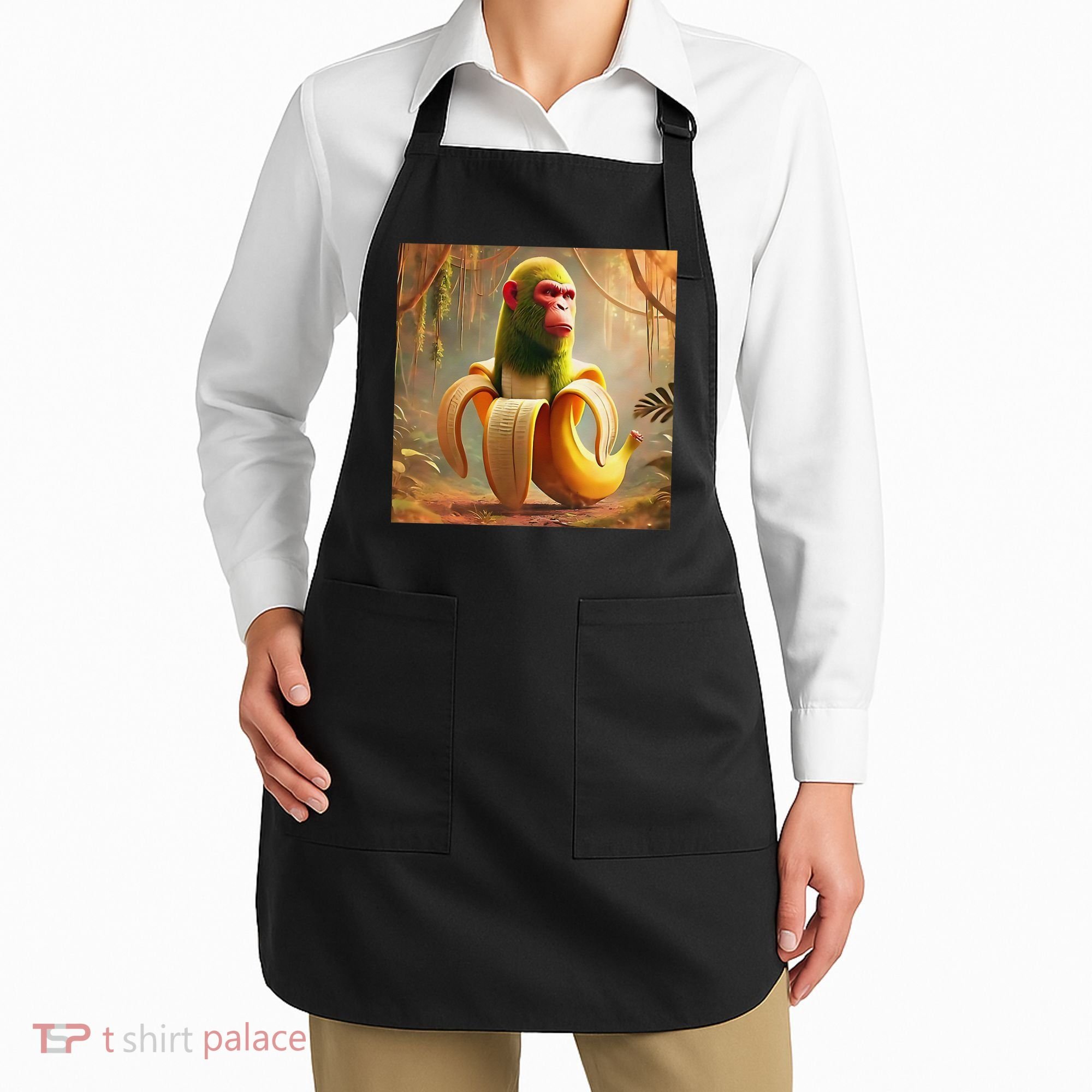 Chimpanzini Bananini - Italian Brainrot Meme Apron