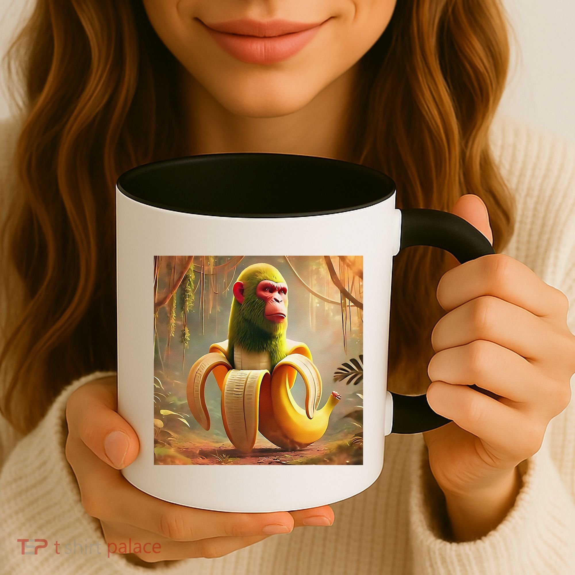 Chimpanzini Bananini - Italian Brainrot Meme Coffee Mug