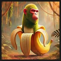 Chimpanzini Bananini - Italian Brainrot Meme Coaster thumb 2