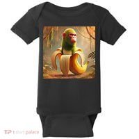 Chimpanzini Bananini - Italian Brainrot Meme Baby Bodysuit thumb 0