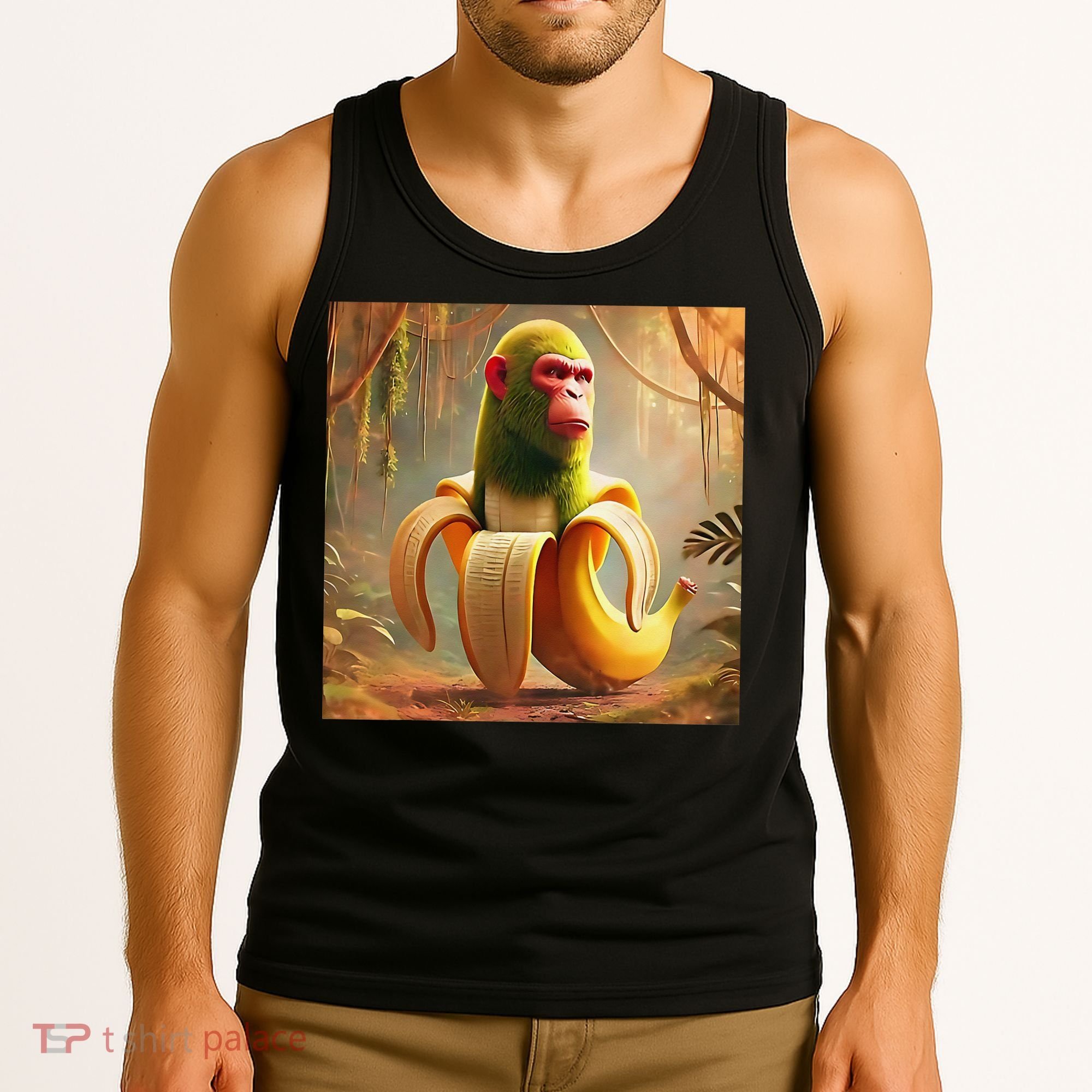 Chimpanzini Bananini - Italian Brainrot Meme Tank Top