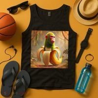 Chimpanzini Bananini - Italian Brainrot Meme Tank Top thumb 4