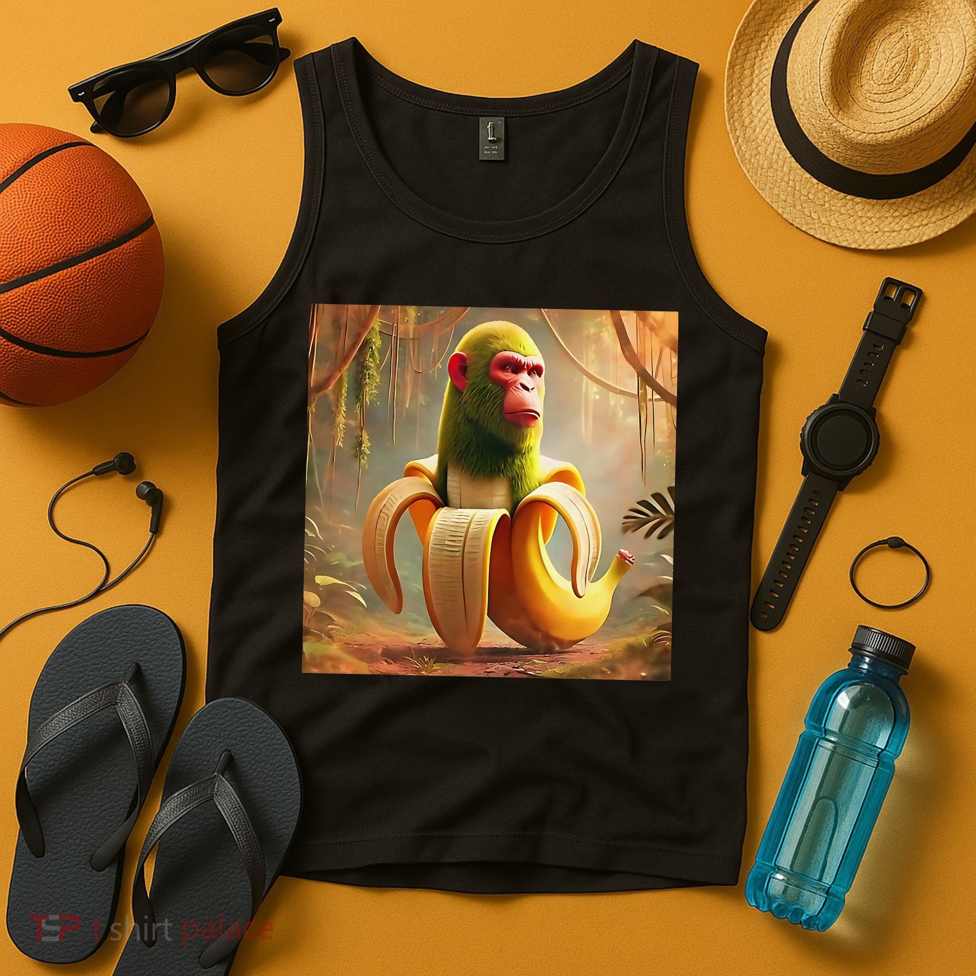 Chimpanzini Bananini - Italian Brainrot Meme Tank Top