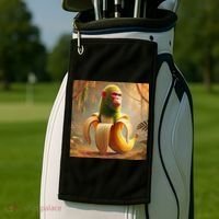 Chimpanzini Bananini - Italian Brainrot Meme Golf Towel thumb 2
