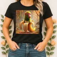 Chimpanzini Bananini - Italian Brainrot Meme Women's T-Shirt thumb 2