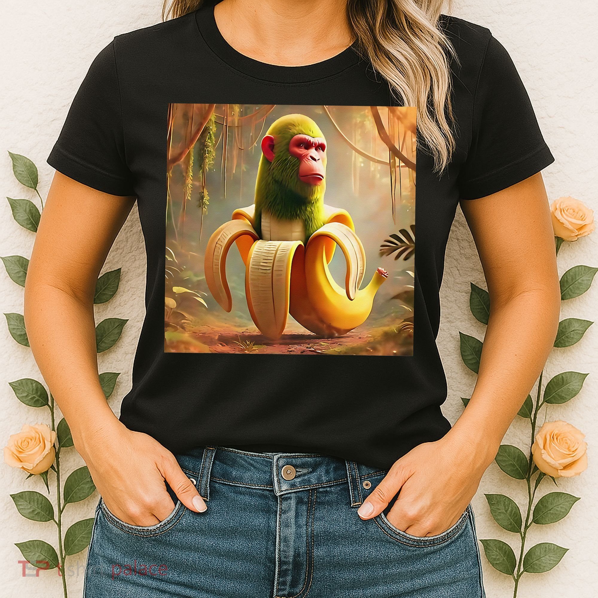 Chimpanzini Bananini - Italian Brainrot Meme Women's T-Shirt