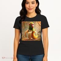 Chimpanzini Bananini - Italian Brainrot Meme Women's T-Shirt thumb 4