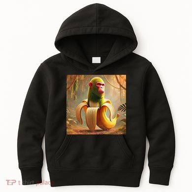 Chimpanzini Bananini - Italian Brainrot Meme Kids Hoodie