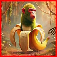 Chimpanzini Bananini - Italian Brainrot Meme Santa Hat thumb 1