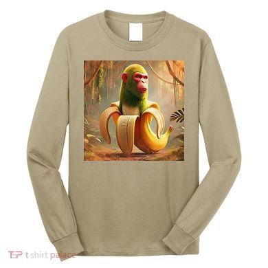 Chimpanzini Bananini - Italian Brainrot Meme Long Sleeve Shirt
