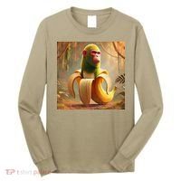 Chimpanzini Bananini - Italian Brainrot Meme Long Sleeve Shirt thumb 0