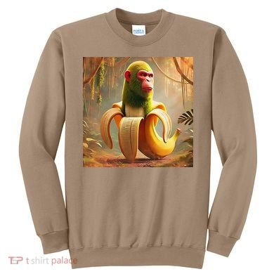 Chimpanzini Bananini - Italian Brainrot Meme Sweatshirt