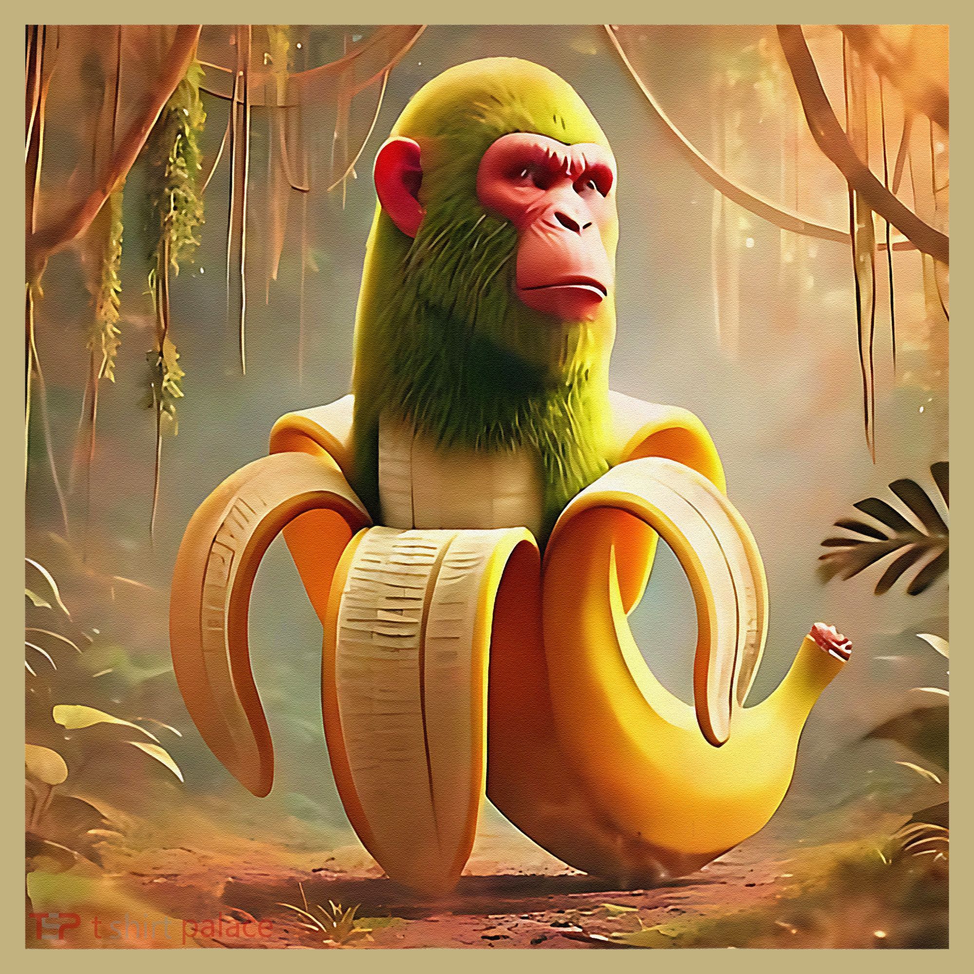 Chimpanzini Bananini - Italian Brainrot Meme Mousepad