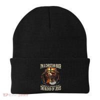 Christian Biker Im That Motorcycle Riding Jesus Freak Faith Gift Beanie thumb 0