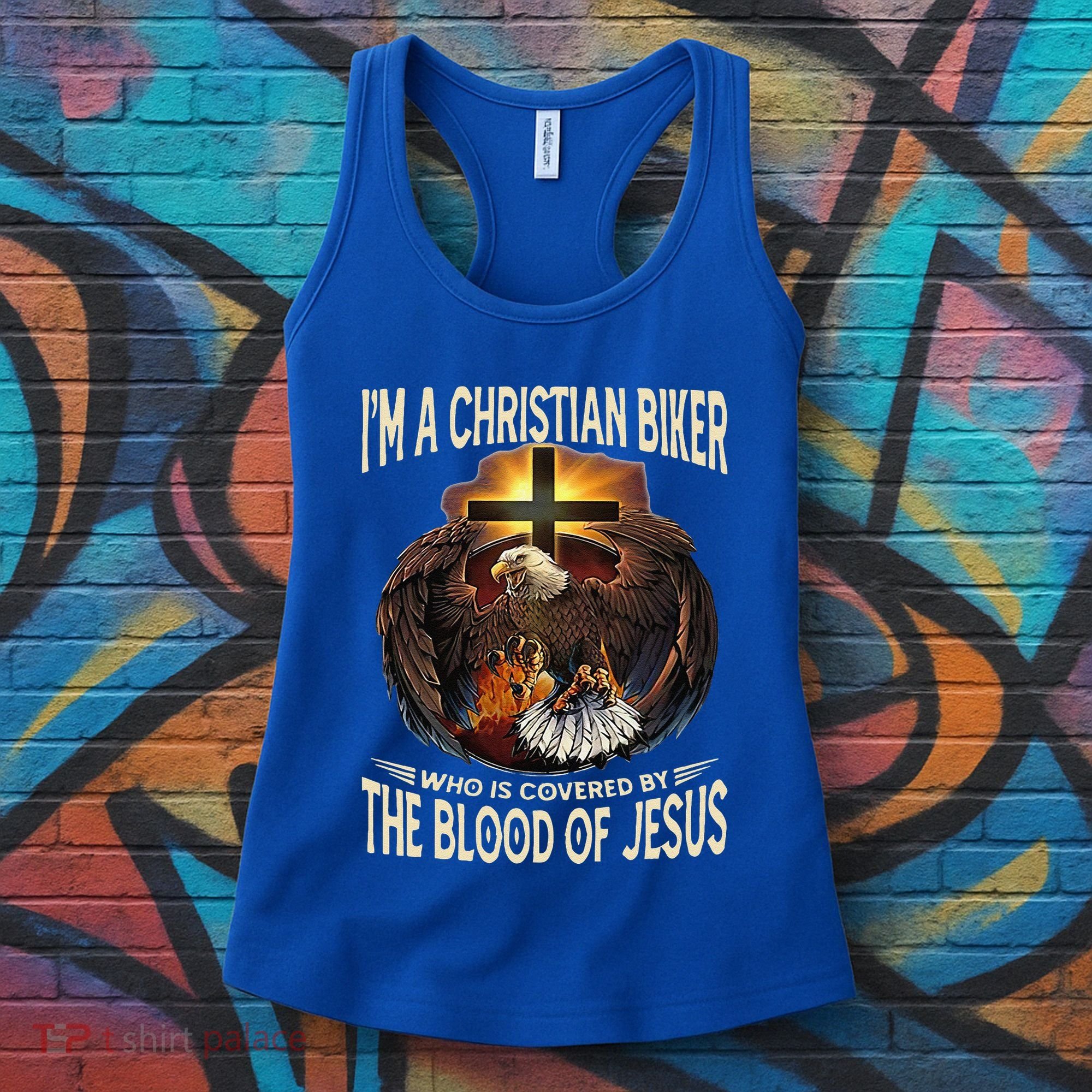 Christian Biker Im That Motorcycle Riding Jesus Freak Faith Gift Women's Tank Top