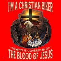 Christian Biker Im That Motorcycle Riding Jesus Freak Faith Gift Santa Hat thumb 1