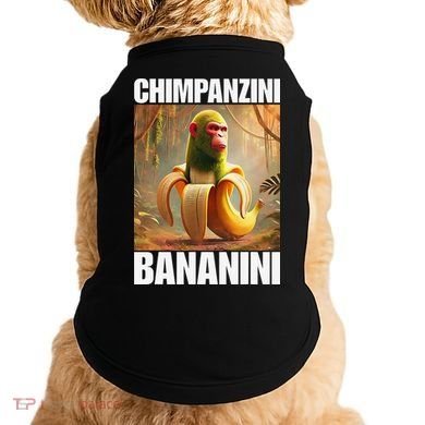 Chimpanzini Bananini - Italian Brainrot Meme Gift Doggie Tank