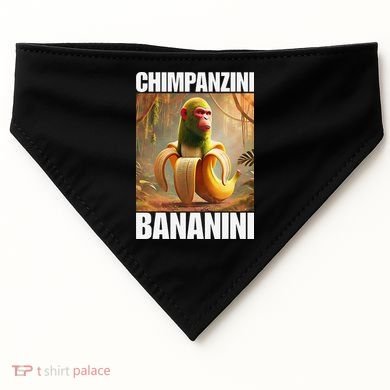 Chimpanzini Bananini - Italian Brainrot Meme Gift USA-Made Doggie Bandana