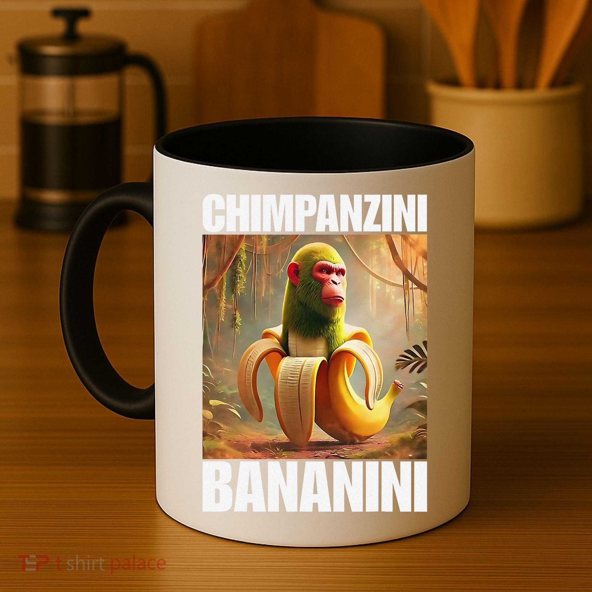 Chimpanzini Bananini - Italian Brainrot Meme Gift Coffee Mug