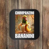 Chimpanzini Bananini - Italian Brainrot Meme Gift Coaster thumb 0