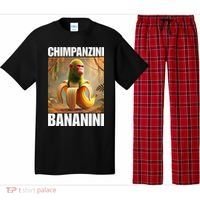 Chimpanzini Bananini - Italian Brainrot Meme Gift Pajama Set thumb 0