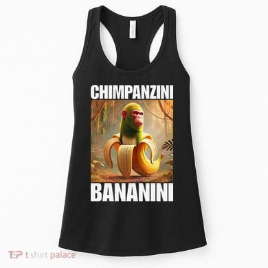 Chimpanzini Bananini - Italian Brainrot Meme Gift Women's Tank Top