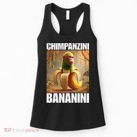 Chimpanzini Bananini - Italian Brainrot Meme Gift Women's Tank Top thumb 0