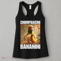 Chimpanzini Bananini - Italian Brainrot Meme Gift Women's Tank Top thumb 3
