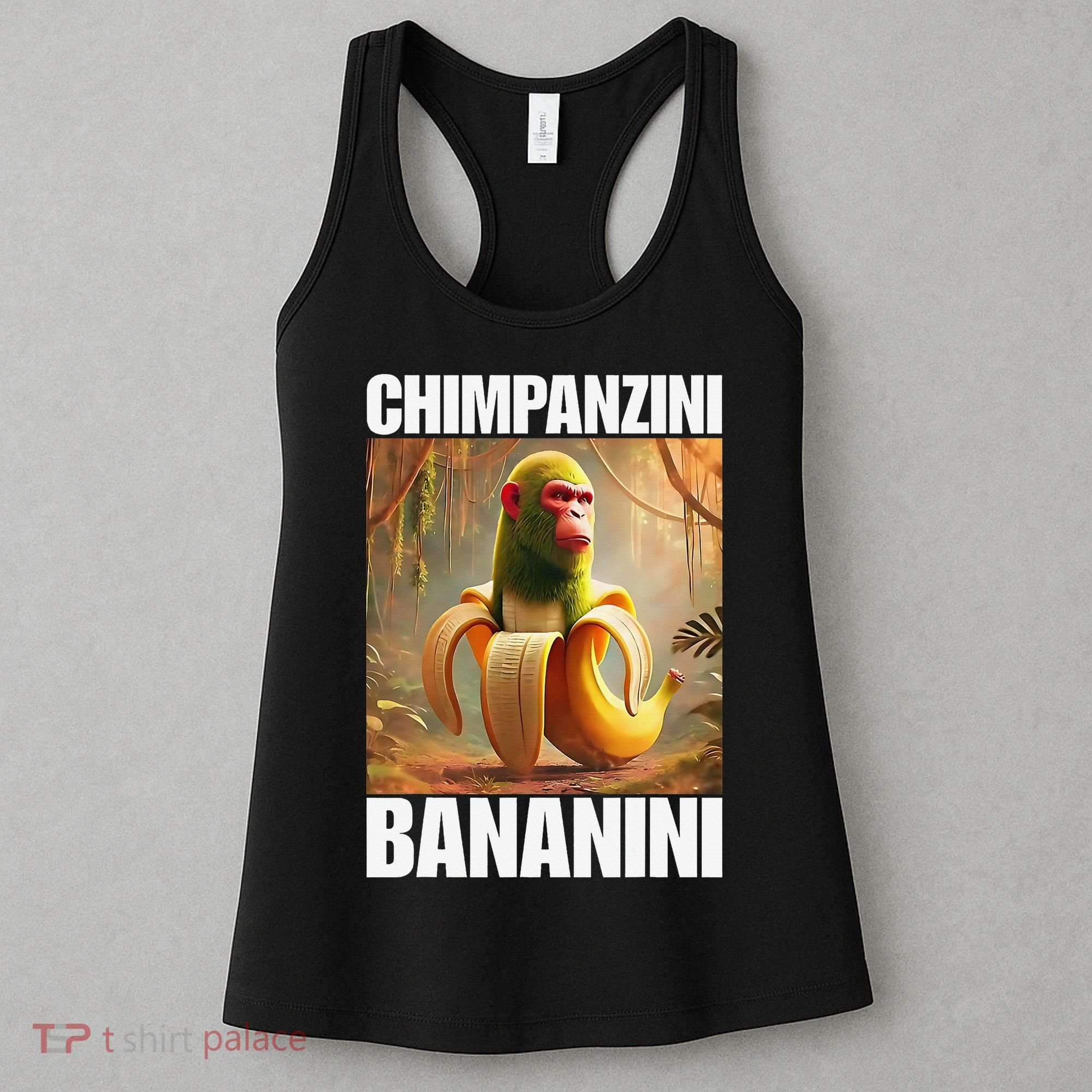 Chimpanzini Bananini - Italian Brainrot Meme Gift Women's Tank Top