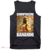 Chimpanzini Bananini - Italian Brainrot Meme Gift Tank Top thumb 0