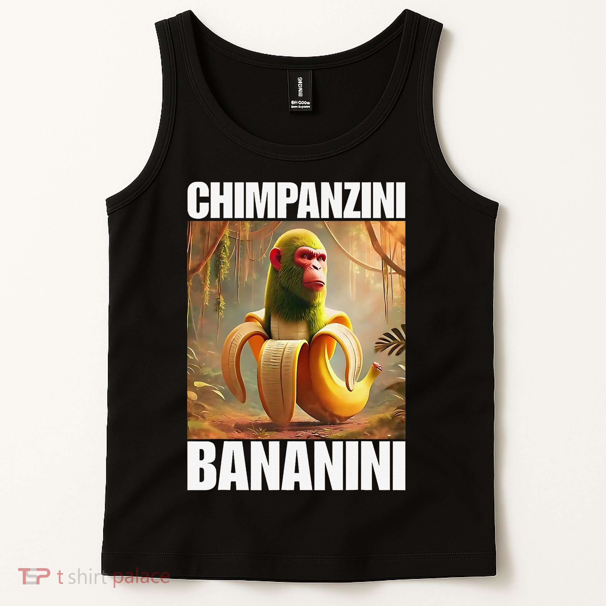 Chimpanzini Bananini - Italian Brainrot Meme Gift Tank Top
