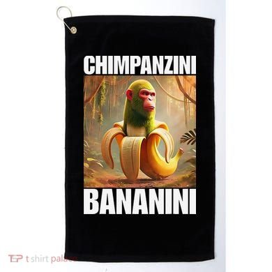 Chimpanzini Bananini - Italian Brainrot Meme Gift Golf Towel