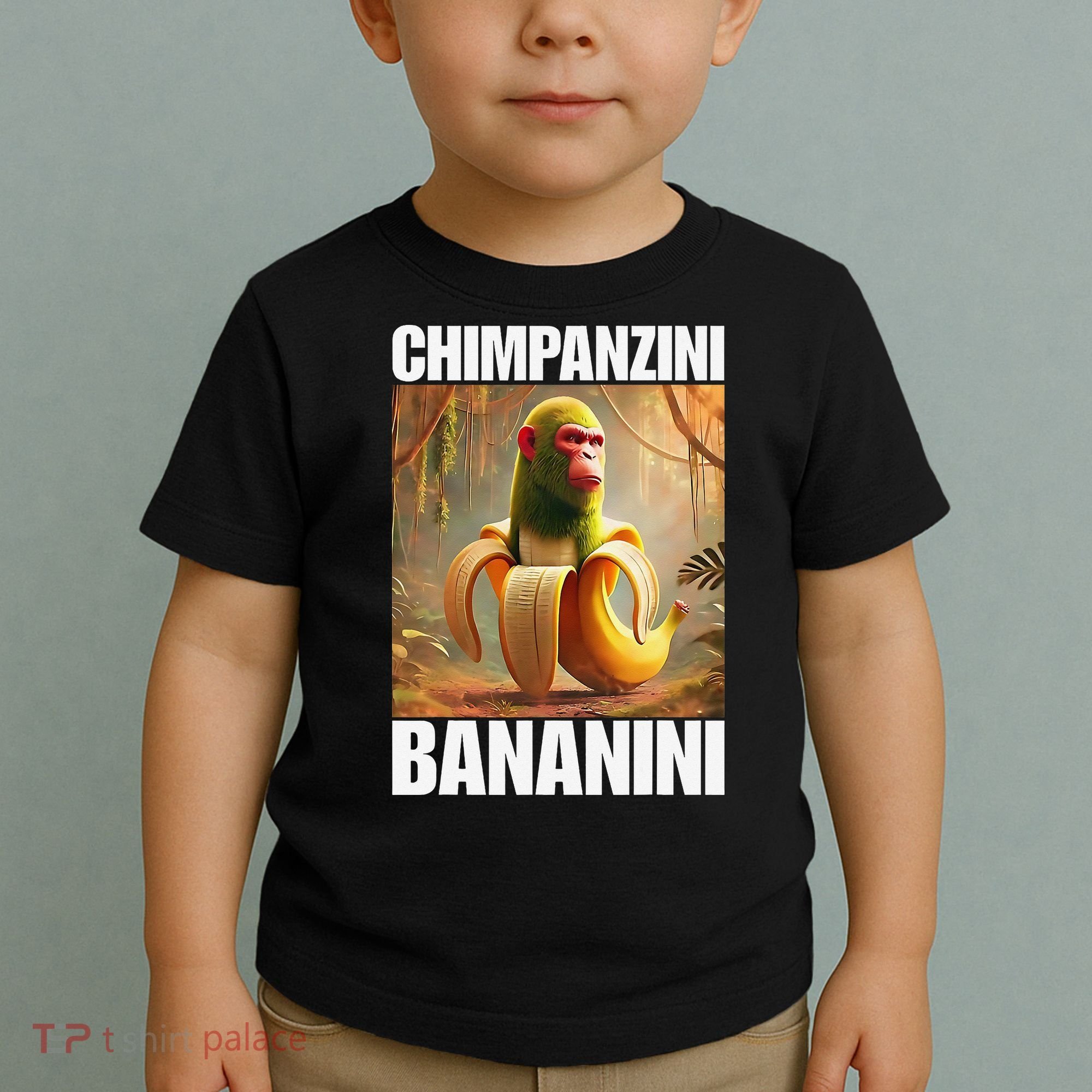 Chimpanzini Bananini - Italian Brainrot Meme Gift Toddler T-Shirt