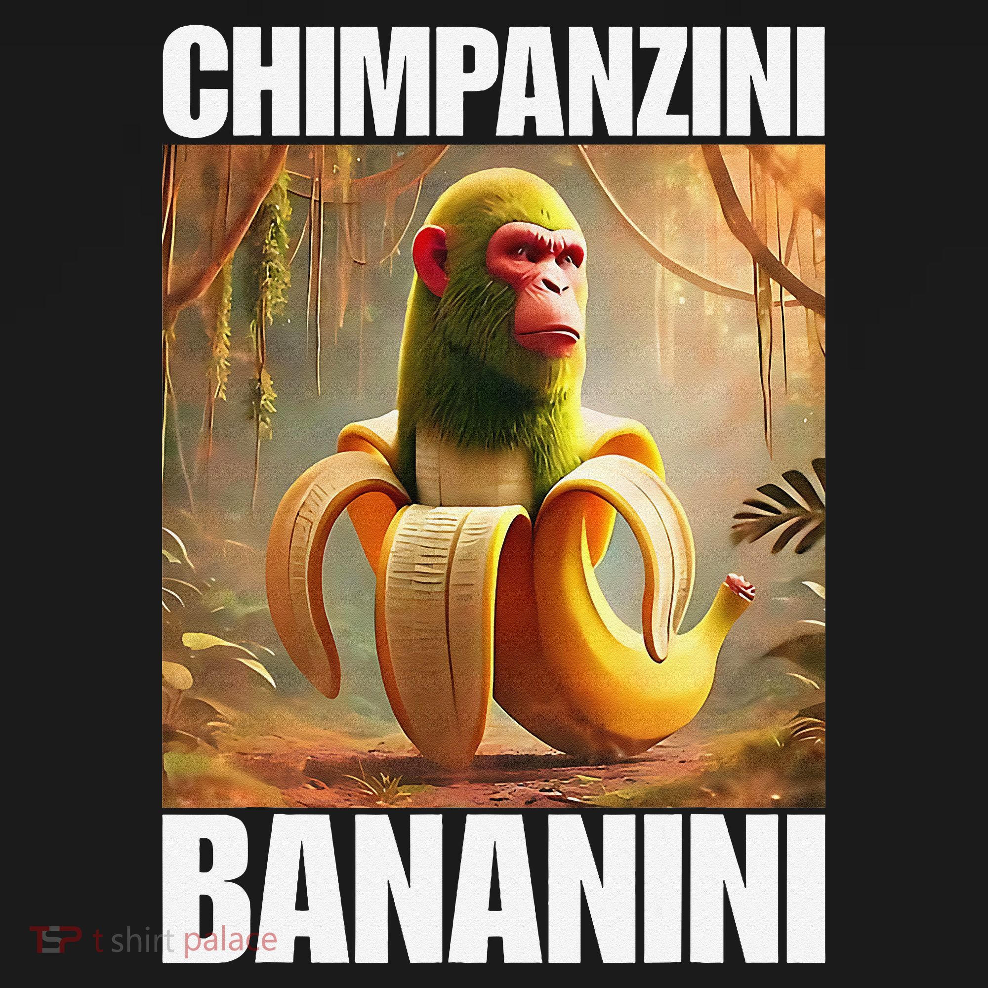Chimpanzini Bananini - Italian Brainrot Meme Gift Toddler T-Shirt