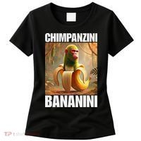 Chimpanzini Bananini - Italian Brainrot Meme Gift Women's T-Shirt thumb 0
