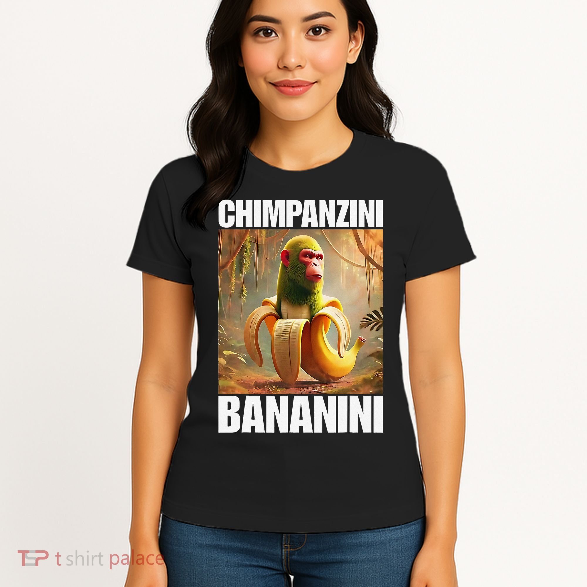 Chimpanzini Bananini - Italian Brainrot Meme Gift Women's T-Shirt