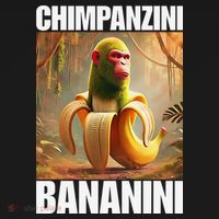 Chimpanzini Bananini - Italian Brainrot Meme Gift Kids Sweatshirt thumb 2