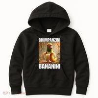 Chimpanzini Bananini - Italian Brainrot Meme Gift Kids Hoodie thumb 0
