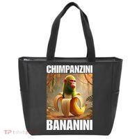 Chimpanzini Bananini - Italian Brainrot Meme Gift Tote Bag thumb 0