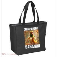 Chimpanzini Bananini - Italian Brainrot Meme Gift Tote Bag thumb 2