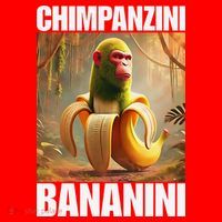 Chimpanzini Bananini - Italian Brainrot Meme Gift Santa Hat thumb 1