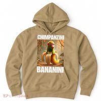 Chimpanzini Bananini - Italian Brainrot Meme Gift Hoodie thumb 0