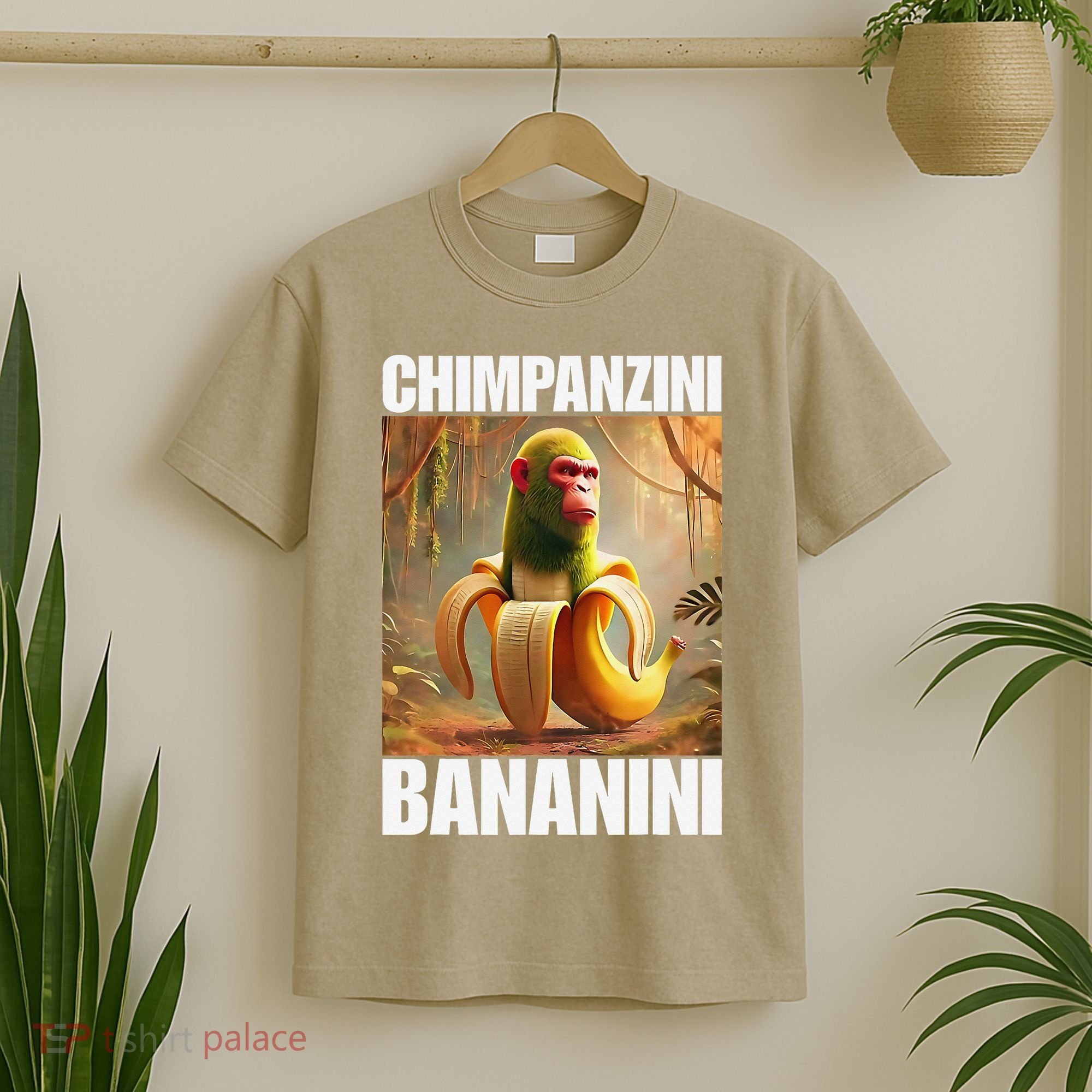 Chimpanzini Bananini - Italian Brainrot Meme Gift T-Shirt
