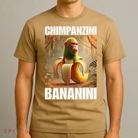 Chimpanzini Bananini - Italian Brainrot Meme Gift T-Shirt thumb 3